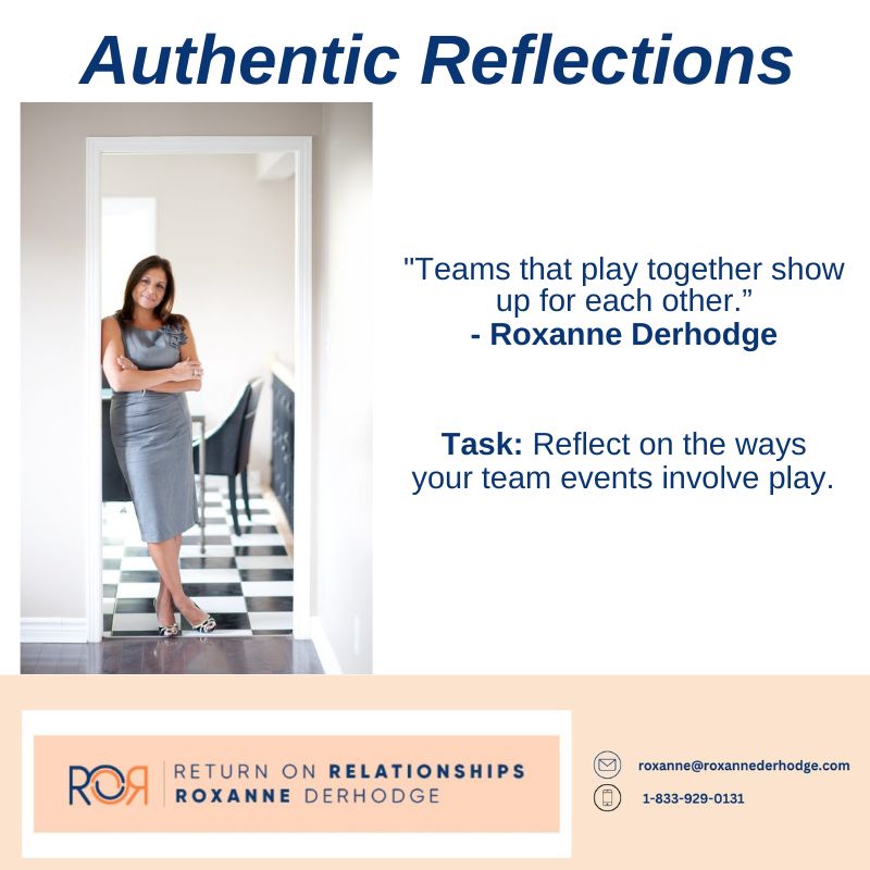 An Authentic Reflection &amp; Task for Leaders 

#returnonrelationships #leadershipcoaching #humanresources