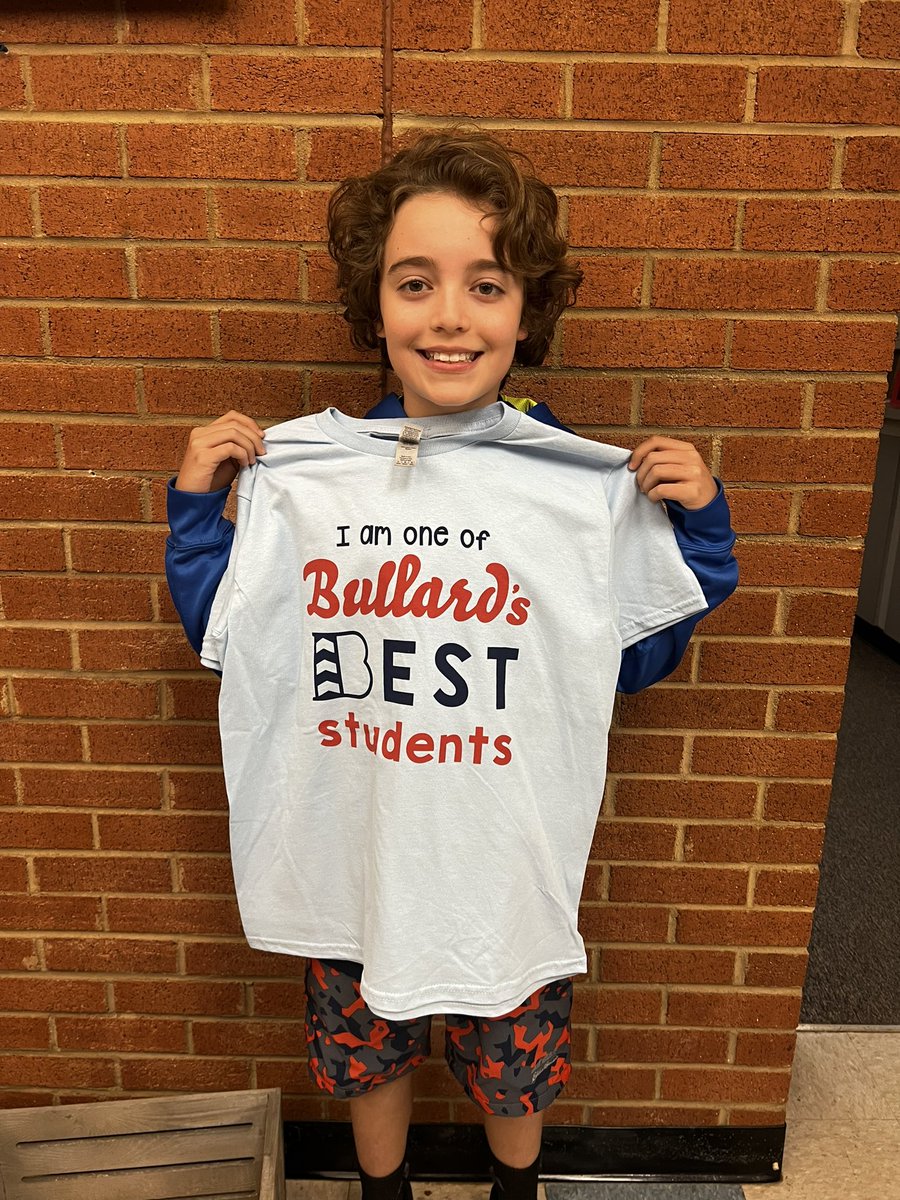 We love celebrating our Bullard’s BEST students of the week!