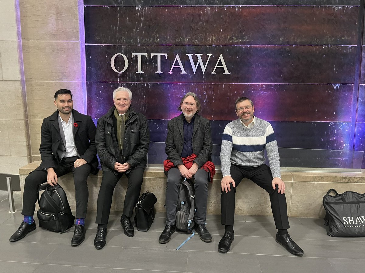 The Irish delegation has arrived in Ottawa! <a href="/PolyCan/">Polytechnics Canada</a> <a href="/AlgonquinColleg/">Algonquin College</a>