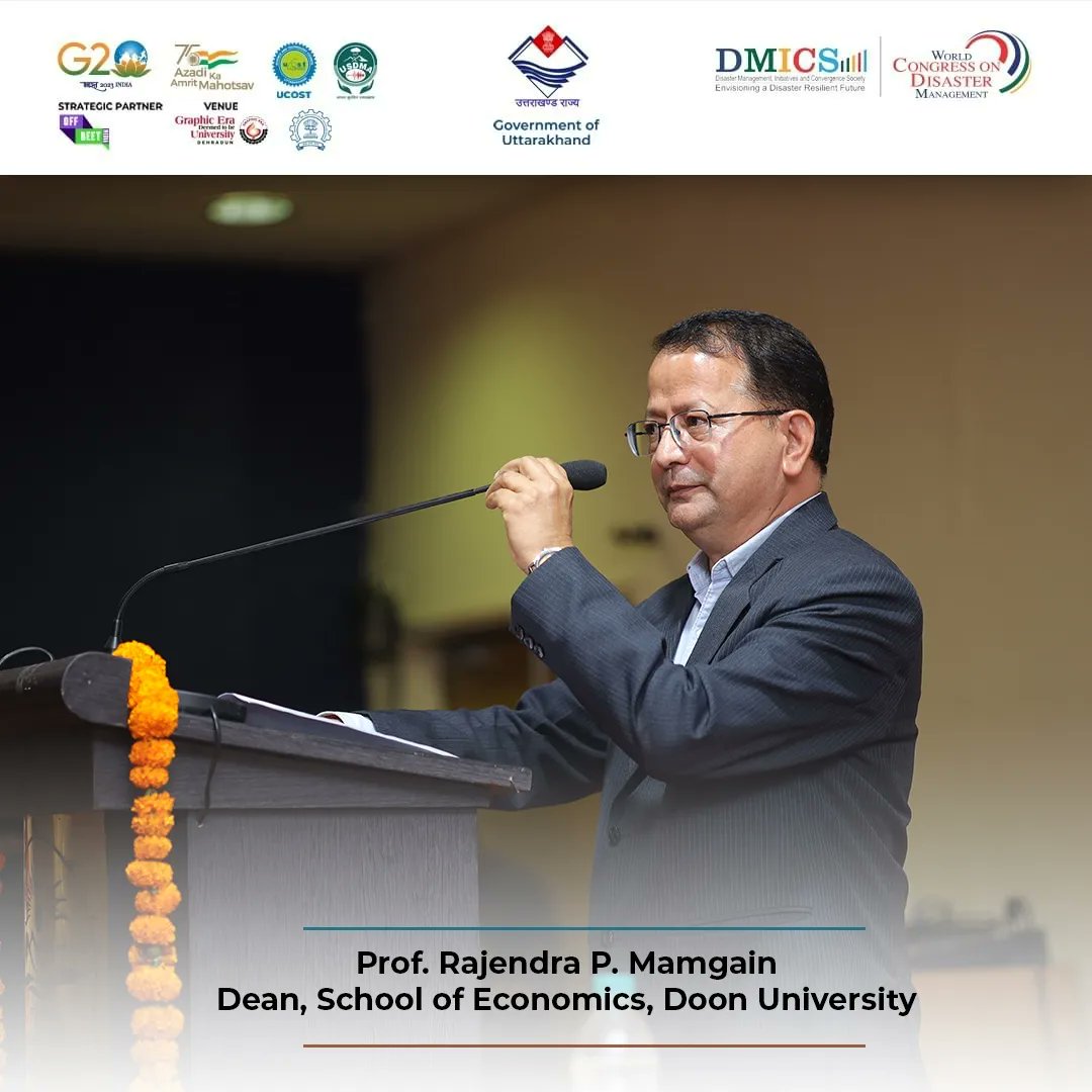 6WCDM2023's tweet photo. The first panelists were from diverse backgrounds who enlightened and inspired young minds with their insightful talks. The discussion aimed to promote intellectual growth and highlighted the positive change happening in Uttarakhand.
 #GlobalDevelopment #WMO #WeatherForecast https://t.co/Ufzu0wTXz9