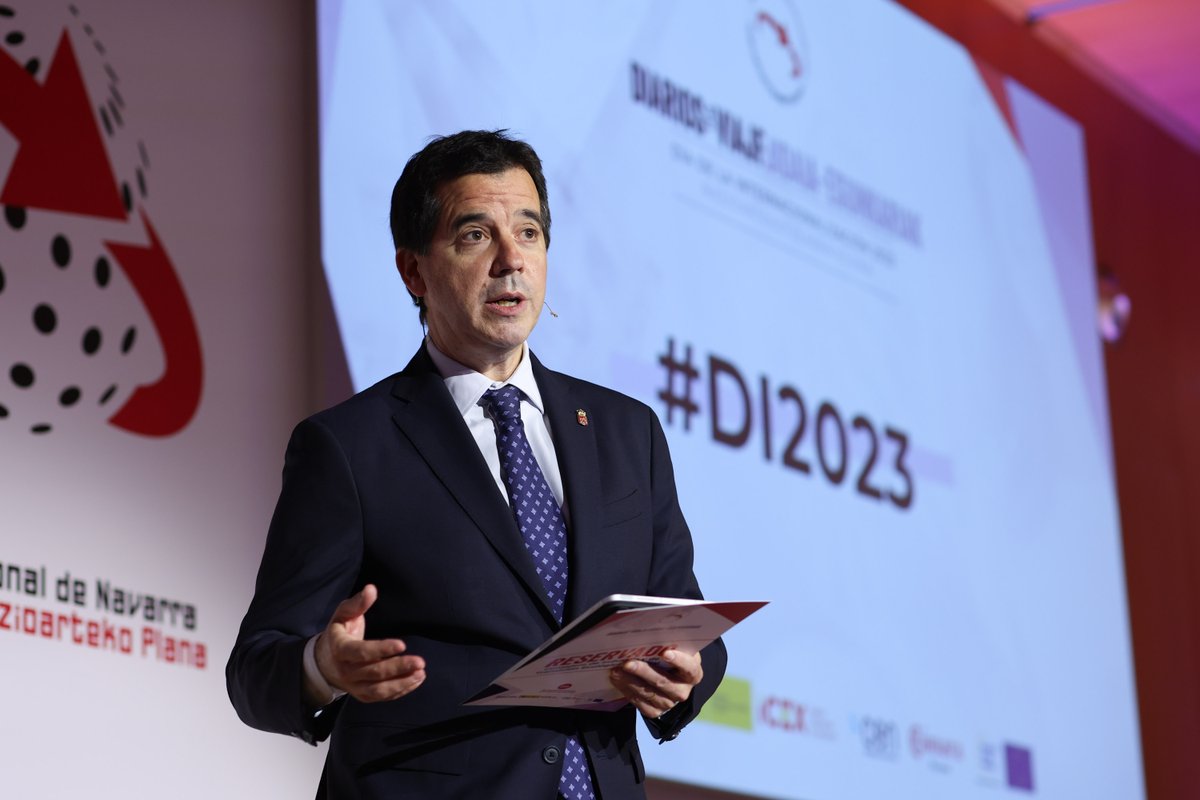 El Día de la Internacionalización reúne a más de 200 empresas navarras para conocer experiencias en torno a la internacionalización 

#DI2023 
<a href="/internac_na/">Plan Internacional de Navarra</a> 

🔗Info: navarra.es/es/-/nota-pren…