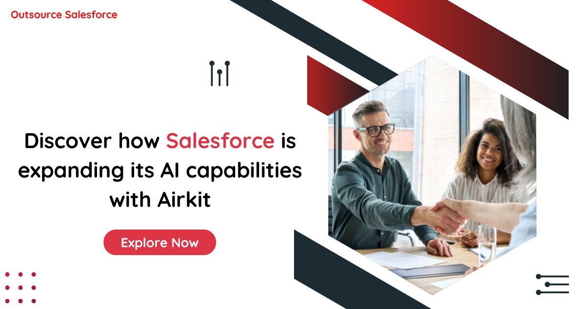 outsourcesfdc's tweet photo. The acquisition of Airkit by Salesforce is now finalized, which could have an effect on Salesforce. Click here to learn more about Airkit's possible effects on Salesforce: https://t.co/k3WUpGNlWy @salesforce @SalesforceDevs #Salesforce #ai #acquisition #innovation #airkit https://t.co/MyHQZfBtJS