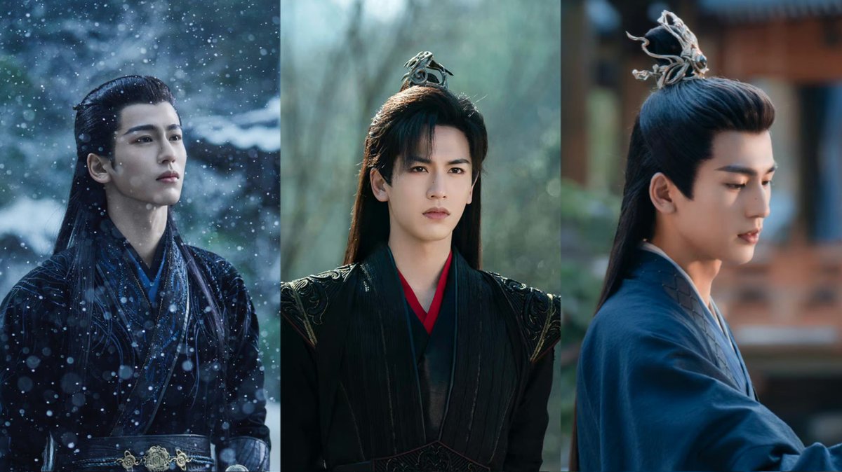 everydayzlh's tweet photo. september: gong ziyu 🪶
october: qi xiao xuan ☯️
november: xie wei 🎹

walnutz having new #zhanglinghe's drama to watch for 3 months in a row😆🤩 https://t.co/OVqYZGLHgZ