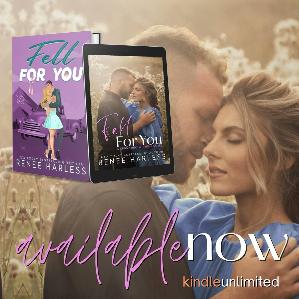 Let’s celebrate! It’s release day for FELL FOR YOU by  <a href="/Renee_Harless/">Renee Harless</a> 

#OneClick
mybook.to/fellforyou

#newrelease  #billionaireromance #smalltownromance #bookish #bookstagram #booktok  #romancebooks #spicyromance #theauthoragency <a href="/theauthoragency/">The Authors Agency</a>