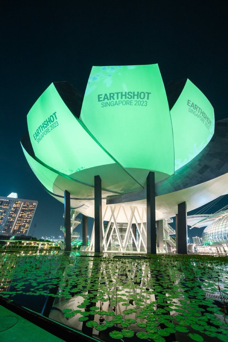 Canellelabelle's tweet photo. The Venue💚The Man💚💚💚 One Republic🤩🤩 Lets get it!!
#EarthshotPrizeSingapore2023 https://t.co/u1OZYgAnNB