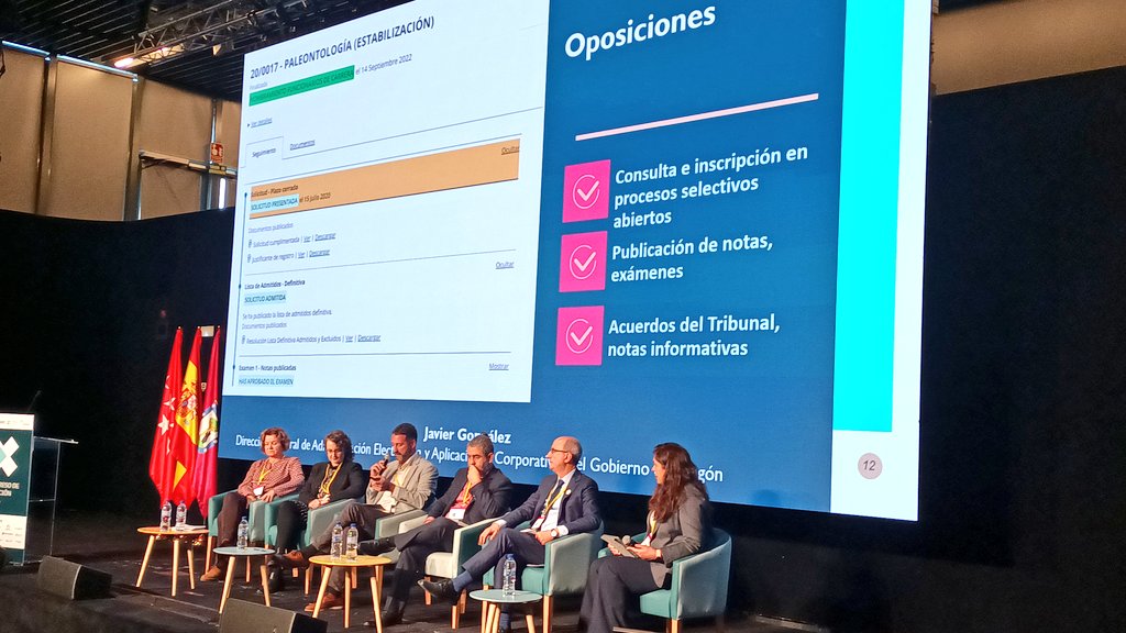novagob's tweet photo. #Novagob2023 PLENARIO
👉 "De la teoría a la práctica: casos de éxito para la transformación digital"
🗣️ Con Joaquín Espinosa (#FNMT), Montserrat Soler (@gencat), Juan Carlos Álvarez (@MADRID), Elena Muñoz Salinero (#SGAD), @jgonzalezlab y @mcctwit https://t.co/J7LjKbzuvC