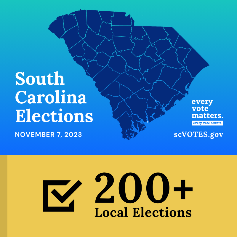 scvotes's tweet photo. #scVOTES: it is #ElectionDay for many voters. Across the state, there will be 217 local elections in 39 counties. 

Head to https://t.co/gg8U0tzzTi to find:
1️⃣ your sample ballot 
2️⃣ your polling place 
3️⃣ acceptable photo IDs

Polls are open 7 a.m. to 7 p.m. https://t.co/sEkQlWopxM