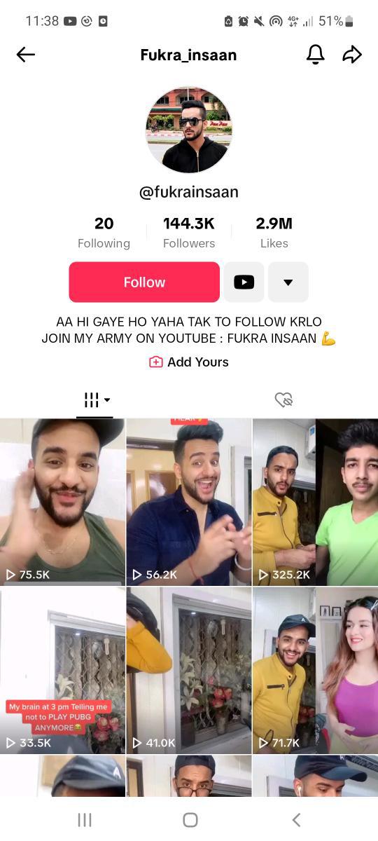 disha_patel2907's tweet photo. @Mrlokkknath Haa bhai kuch keh rhe the aap !!!
.
And tum jis tiktok ki baat kr rhe ho waha pe faisu World me no 3 and India me no 1 pe tha with 32.8m+ followers. And yaha to verification tak nahi hai 😂 Dusro pe ek ungli uthane jaoge to yaad rakhna baki ki char khud ki taraf hoti h. https://t.co/5RIN7OwUNB