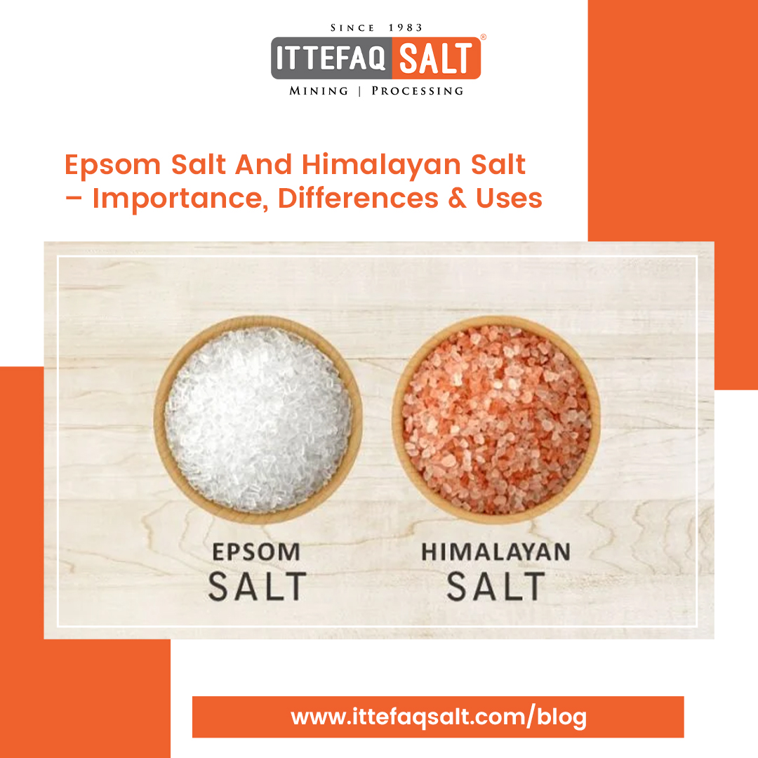 IttefaqSalt's tweet image. Discover the origins and sources of Epsom Salt and Himalayan Salt, and understand how their natural composition sets them apart.

In this blog, Explore the fascinating geological wonders behind these salts! ittefaqsalt.com/himalayan-salt…

#ittefaqsalt #himalayanpinksalt #epsomsalt