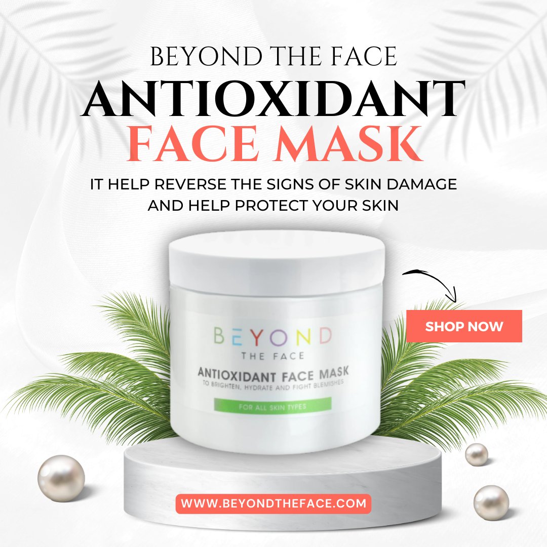 TheOfficialBTF_'s tweet photo. Elevate your skincare routine with our Antioxidant Face Mask. The secret to a radiant complexion โจ๐ฟ
๏ผณ๏ฝ๏ฝ๏ฝ ๏ฝ๏ฝ๏ฝ โ https://t.co/Pz1lxcn46i
#facemask #beyondtheface #skincare #beauty #antioxidantfacemask #skincaretips #skincareproducts #qualityproducts https://t.co/5dogfo1mEr