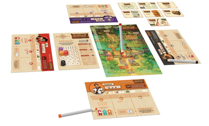 Plongez dans l'univers de Lanfeust de Troy avec ce jeu de Roll and Write/Explore : Lanfeust de Troy – Chapitre Premier : Evilhëne de Nathalie et Rémi Saunier chez <a href="/OkaLuda/">Oka Luda</a> !!!

➡️ Article : paradoxetemporel.fr/51135-test-et-…

#j2s #jeudesociete #boardgames #rollandwrite