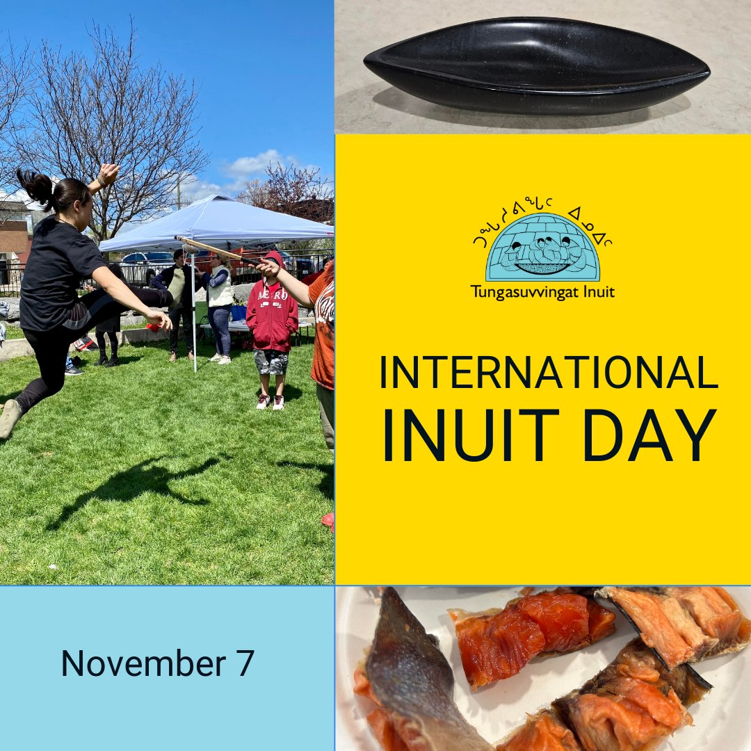🎉 Happy International Inuit Day! 🎉 Today, we celebrate our rich culture, traditions, and contributions to the world. 

#InternationalInuitDay #CulturalHeritage #Inuit #UrbanInuit #InuitDay #TungasuvvingatInuit
