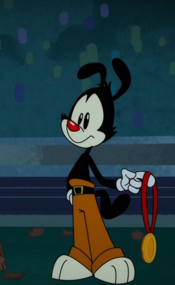 Happy #YakkoTuesday! So, here's another round of pics of #YakkoWarner from the #Animaniacs Reboot episode, Gold Meddlers.