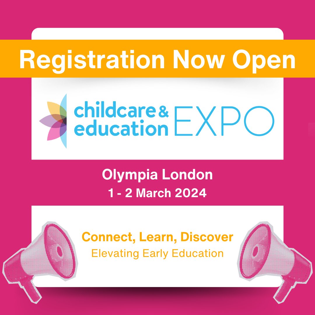 Christmas has come early...Registration is NOW OPEN for #childedexpo London 2024! Join us on 1-2 March at Olympia London &amp; be part of an early education revolution. 🚀 

Be among the first to grab your free ticket! Click here to get ahead of the crowd: childcare-london-2024.reg.buzz/twitter