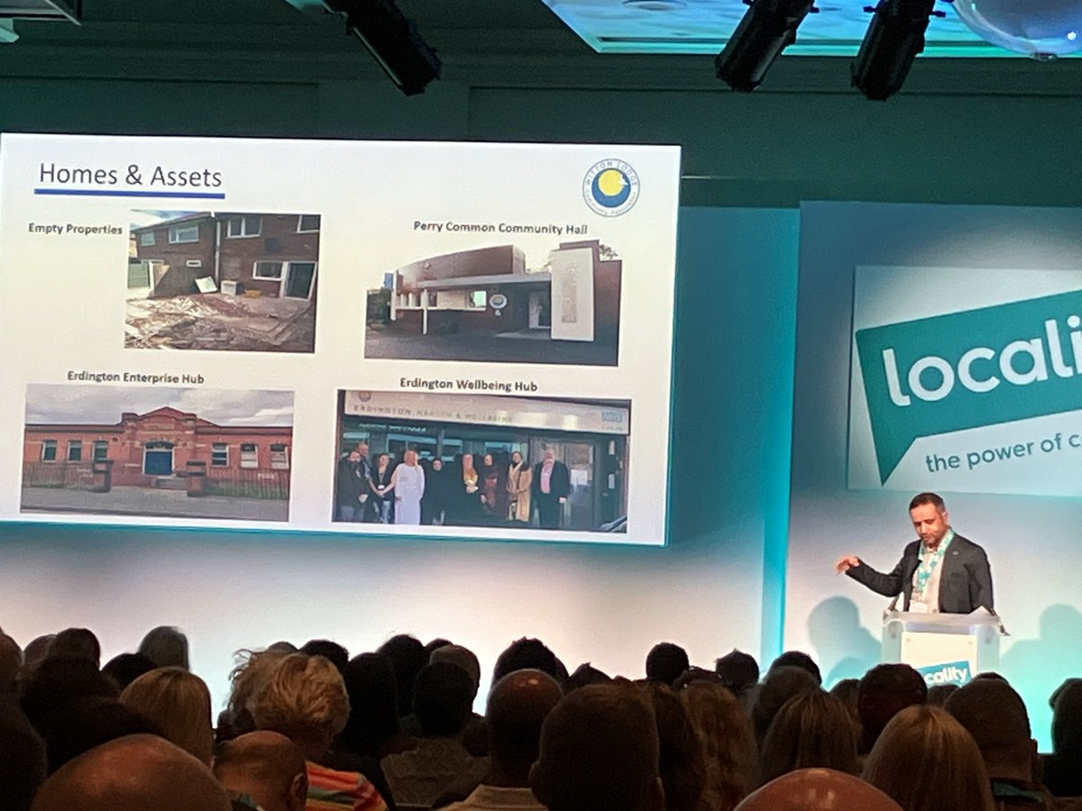 It’s always sooo inspiring to hear @Afzal_H telling the @wittonlodge story. Beyond proud of our @ACSLLP involvement at the start and ongoing. It really is #powerofcommunity going strong for many many years @localitynews #Locality23