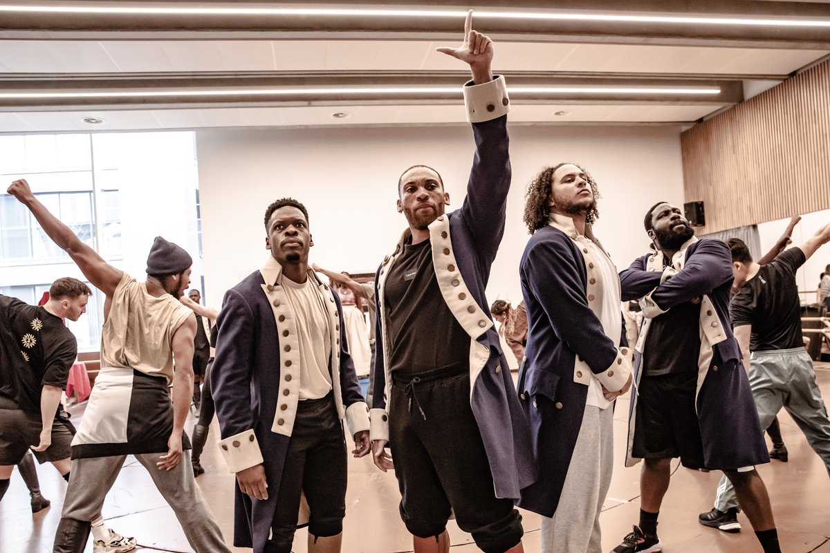 Hamilton UK and Ireland tour in rehearsals – first look whatsonstage.com/news/hamilton-…