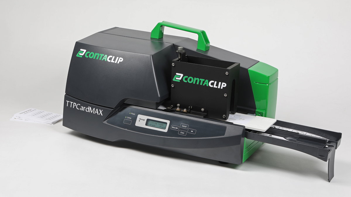 Mit <a href="/Conta_Clip/">CONTA-CLIP Verbindungstechnik GmbH</a>s Markierungssystem für #Verbindungstechnik samt kompaktem Thermotransferdrucker lassen sich diverse Formate und Materialien einfach und schnell beschriften.
Presseinfo: gii.de/contaclip
#ContaClip
Nächste Woche auch auf der #SPS_live @SPSMesse Stand 10-122