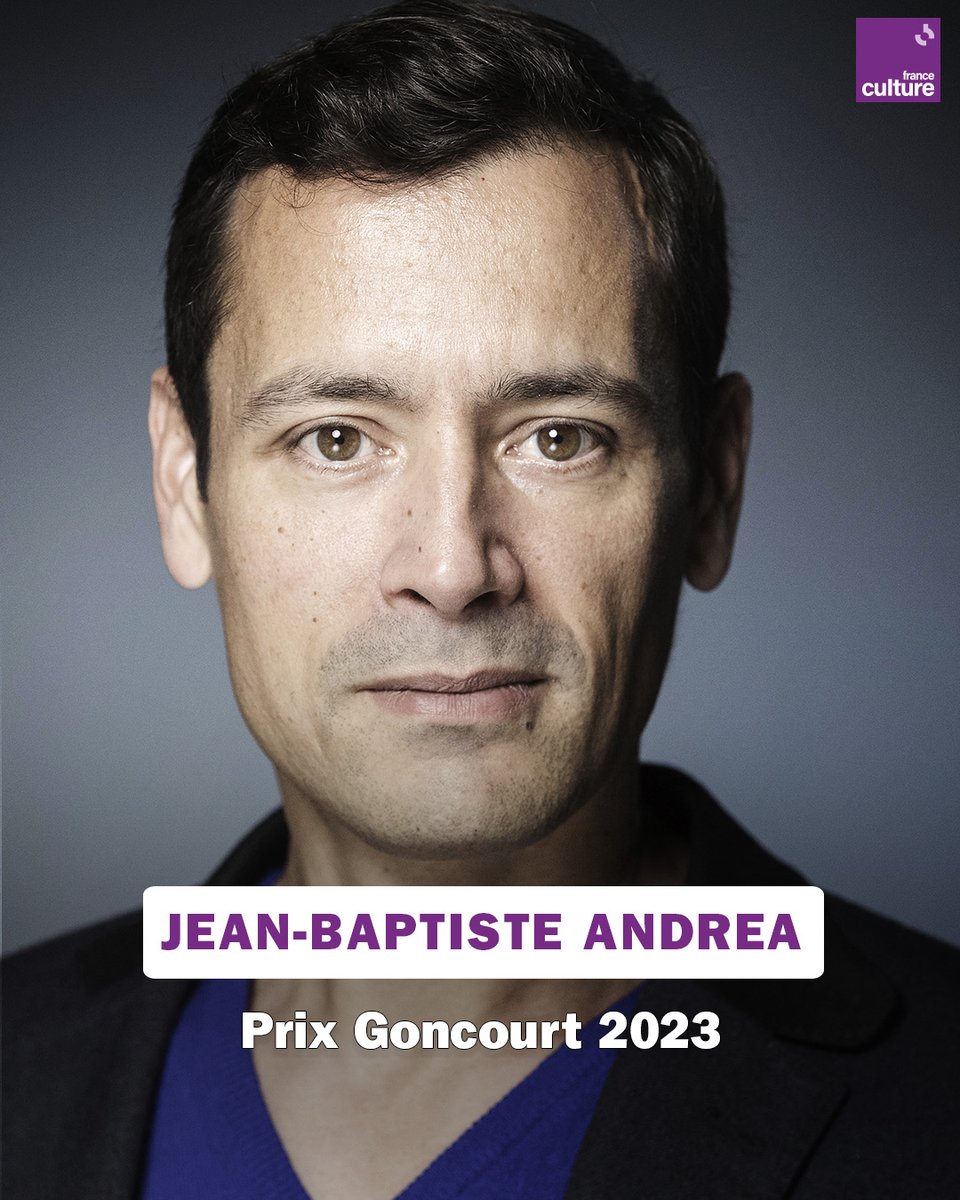 Jean-Baptiste Andrea, prix Goncourt 2023 pour son roman "Veiller sur elle". Une fresque historique de près de 600 pages, tout en souffle et subtilité, dans l’Italie du XXe siècle, qui bascule dans le fascisme.
radiofrance.fr/franceculture/…