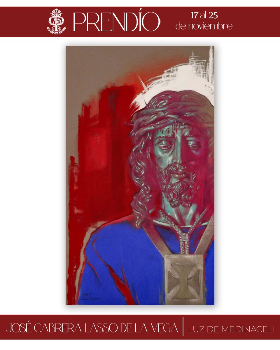 3. 𝑱𝙤𝒔𝙚́ 𝘾𝒂𝙗𝒓𝙚𝒓𝙖 𝙇𝒂𝙨𝒔𝙤 𝙙𝒆 𝒍𝙖 𝙑𝒆𝙜𝒂 (<a href="/Jcabreralasso/">José Cabrera Lasso de la vega⚓</a>)
"Luz de Medinaceli"
Pastel sobre papel
47x28 cm

#elPrendimiento75
#ArtePrendío