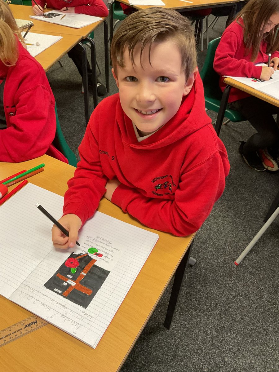 The process of creating a blackout poem. We carefully selected words that made sense and were meaningful. We then made these stand out by drawing poppies and creating a blackout effect across the rest of the text. A lovely start to Armistice Week. 
<a href="/ChipperfieldYr4/">Miss Chipperfield</a> <a href="/BoothferryPS/">Boothferry Primary #weareBoothferry</a>