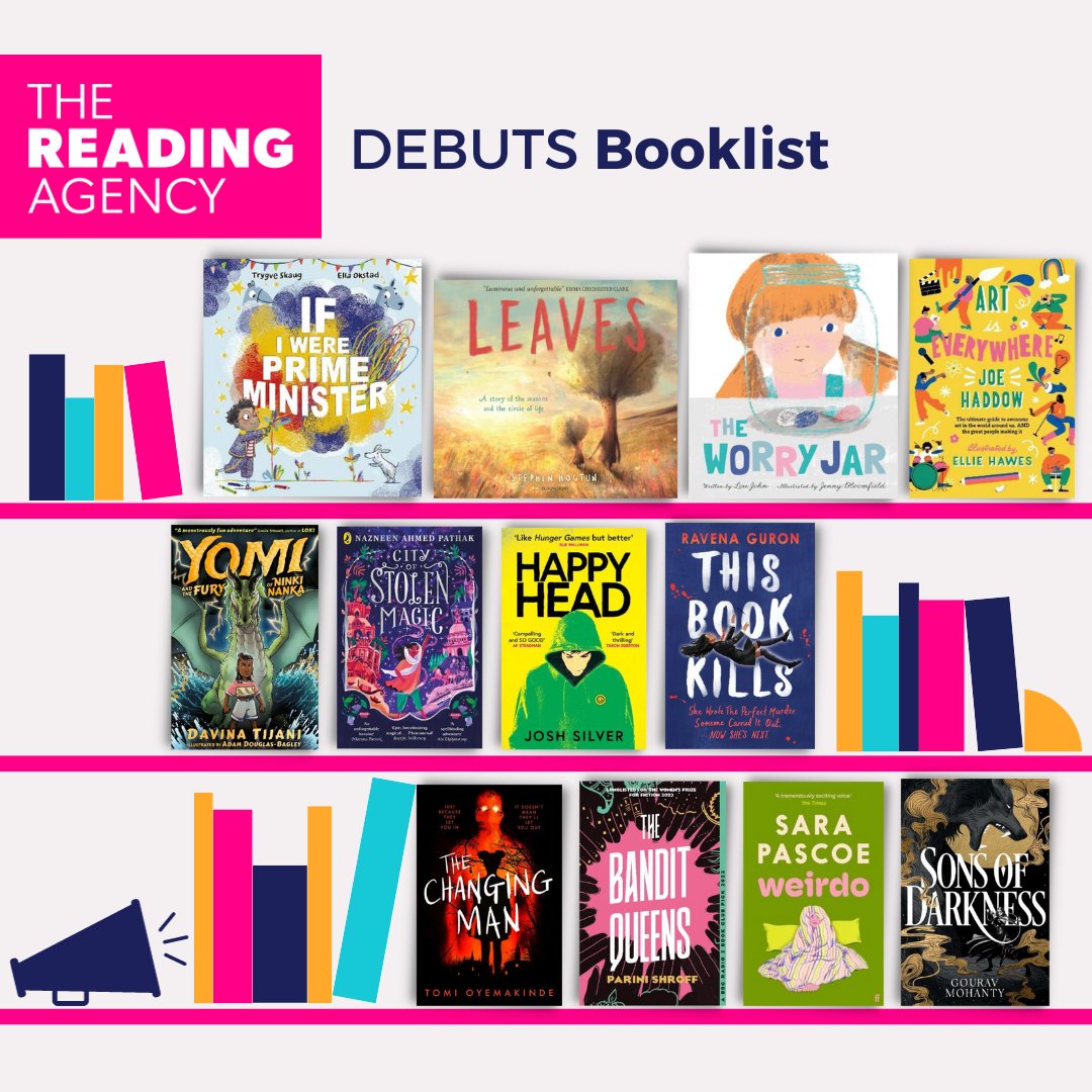November marks #NationalNovelWritingMonth or NaNoWriMo (as it’s more commonly known). 

Our November booklist celebrates some of our favourite debut authors and illustrators of 2023 🎉

Check out the booklist 👉 readingagency.org.uk/resources/7059/
