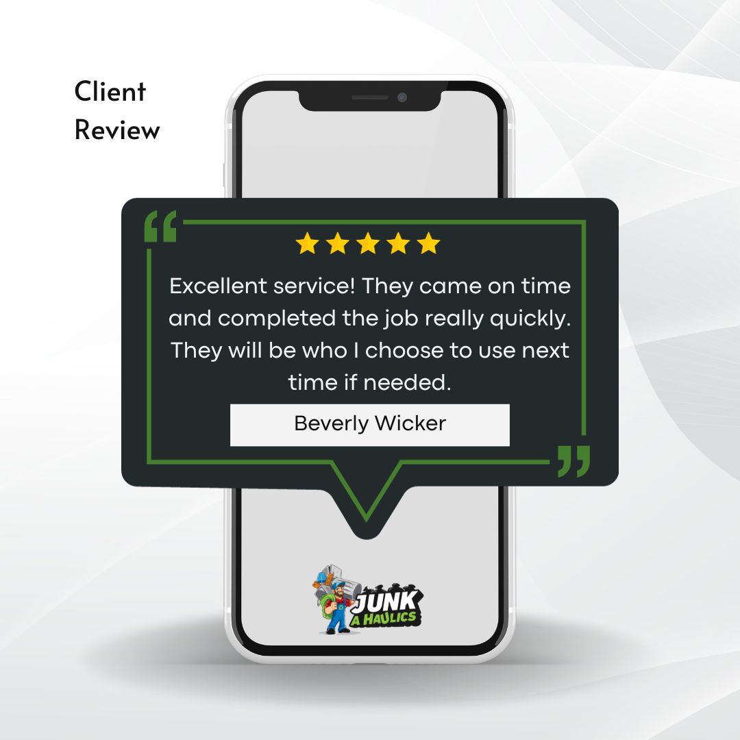 JunkahaulicsNC's tweet image. Client happiness is our biggest win! 😃 Thank you, for letting us declutter your space. Your happiness is our pride! Ready for a happier home? Reach out today. 🌟 #HappyClients #DeclutterSuccess #SatisfiedCustomers