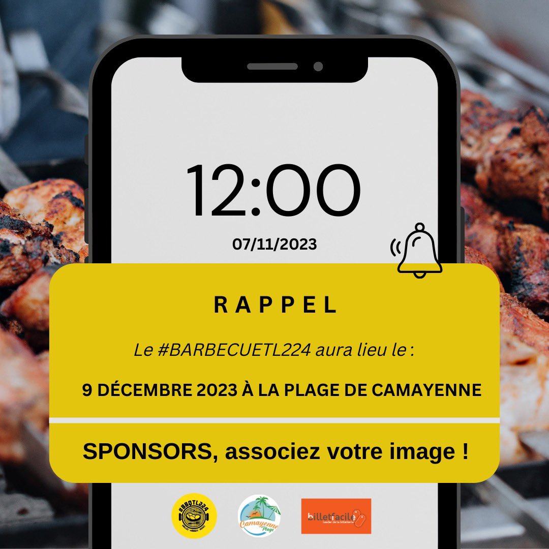 Bon appétit !😋

Petit rappel pour vous la famille❤️💛💚

#ToutPourBarbec