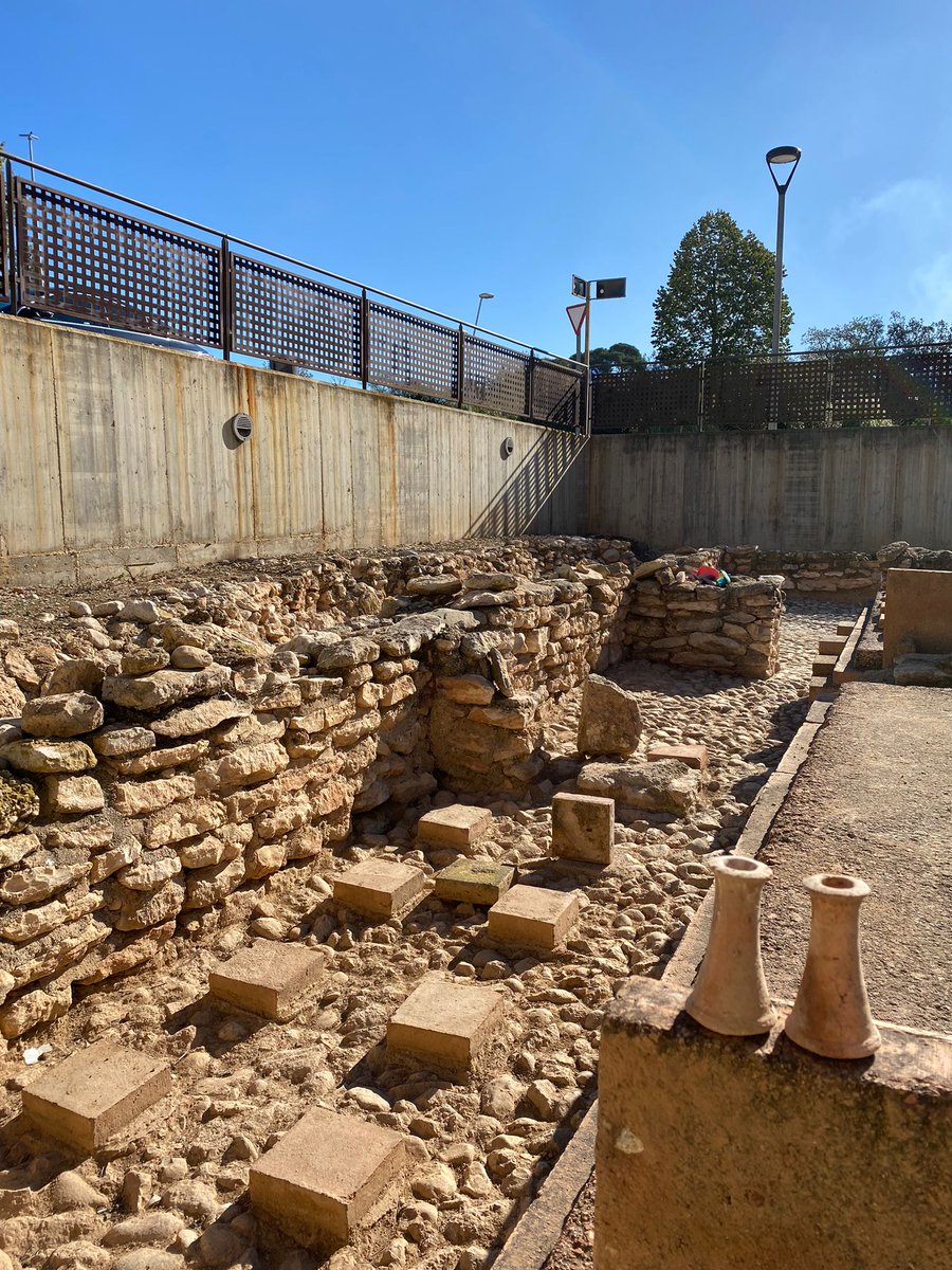 IEV_Valls's tweet image. 😍 Satisfacció per l'inici de les obres de restauració i condicionament de l’espai de les termes de la Vil·la Romana del Vilar, impulsades per @VallsAjuntament i l’IEV, i amb l’arqueòloga vallenca Judit Ciurana Prast i EOS Arqueologia al capdavant!

#IEV #InstitutEstudisVallencs