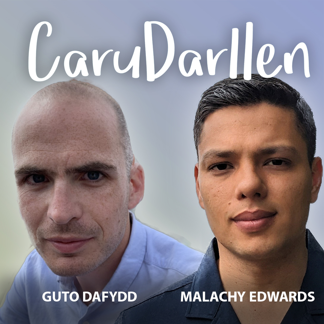 LlyfrauCymru's tweet photo. 📢Pennod newydd o'n podlediad #CaruDarllen ar gael nawr!

📚@gutodafydd a Malachy Edwards sy'n trafod llyfrau gyda Mari Siôn.

✨Cynhyrchwyd gan @djdilys.

🎧https://t.co/3srzIap19s

#CaruDarllen #Podlediad https://t.co/N0bMj3mDM2