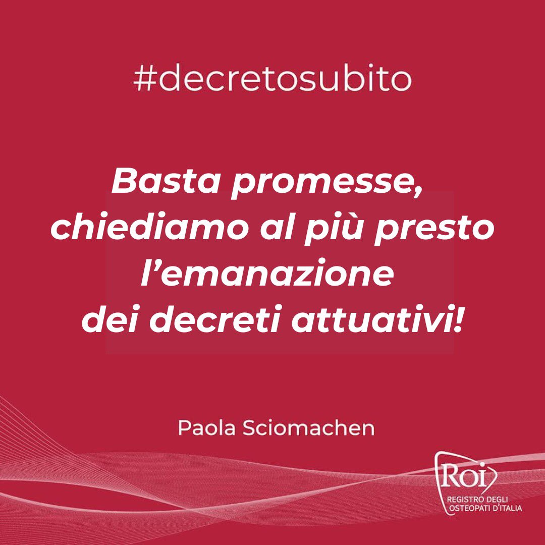 <a href="/ROI_Osteopati/">ROI</a> <a href="/mur_gov_/">Ministero dell'Università e della Ricerca</a> <a href="/MinisteroSalute/">Ministero della Salute</a> <a href="/BerniniAM/">Anna Maria Bernini 🇮🇹</a> <a href="/marcellogemmato/">Marcello Gemmato 🇮🇹</a>