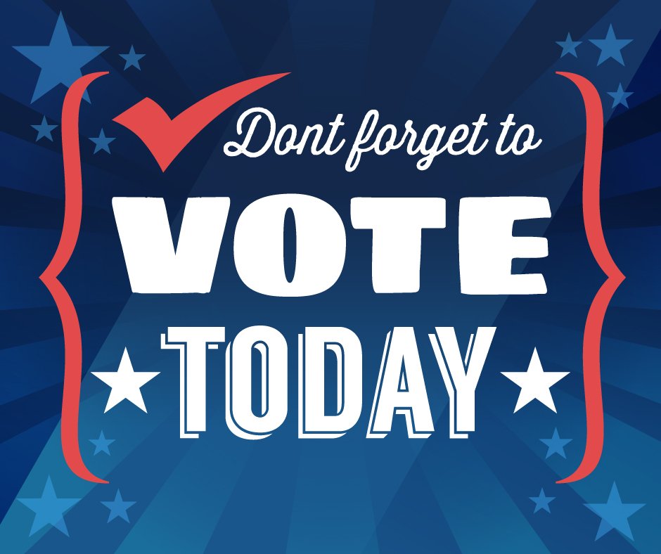 Today is Election Day in Georgia! Vote today if you didnot early vote. Polls open at 7am. There are some very important local races on the ballot across the state for Mayor, City Council, and School Board Elections. Some municipalities and counties have referendums, too!