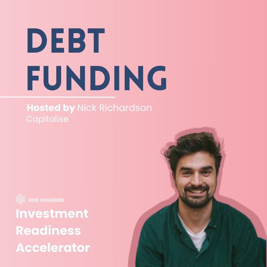 💸 Yesterday Nicholas Richardson Piriz, Capitalise took the cohort through #DebtFunding and the benefits of Debt!

These sessions are exclusive to our Investment Readiness Accelerator!

➡️ &lt;ore about the accelerator- bit.ly/45XIB02

#femalefounders #investmentaccelerator