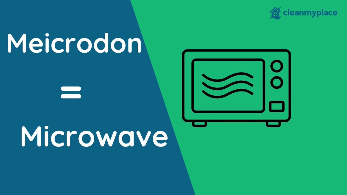 CleanMyPlace's tweet photo. The Welsh word of the day is meicrodon which means microwave.

#welsh #learnwelsh #dysgucymraeg #welshtwitter #Cymraeg #Cymru #Wales #welshlearner #LanguageLearning #Languages #TuesdayThoughts #siaradcymraeg https://t.co/UbxuVyA5ZB