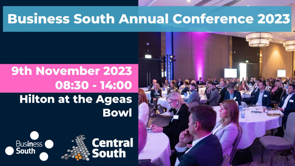 We are looking forward to the <a href="/BizSouth/">Business South</a> Annual Conference on Thursday. Our <a href="/VCSolentUni/">Professor James D. Knowles</a> Professor James Knowles will be joining the skills panel discussion, exploring opportunities for collaboration across the region. #BizSouth #CentralSouthUK