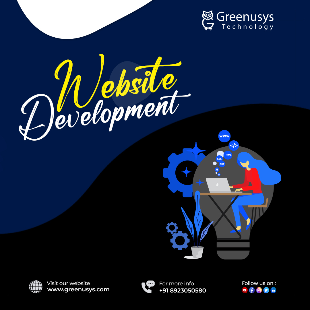 greenusystech's tweet image. Website development involves the process of creating and maintaining websites on the internet. It encompasses various tasks, from designing the #softwaredevelopm
#instagram
Call us - 9458124722
Click Here - greenusys.com