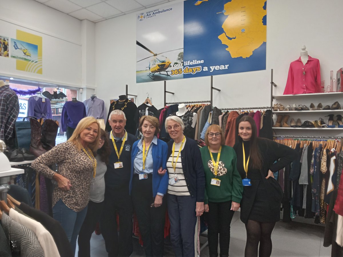 NWAirAmbulance's tweet photo. As part of #TrusteesWeek we’re highlighting our fantastic volunteers. 

From trustees to administrators, retail volunteers to community action volunteers – each person plays a vital part in our mission to save lives across the North West. https://t.co/qGh1WhpnOn