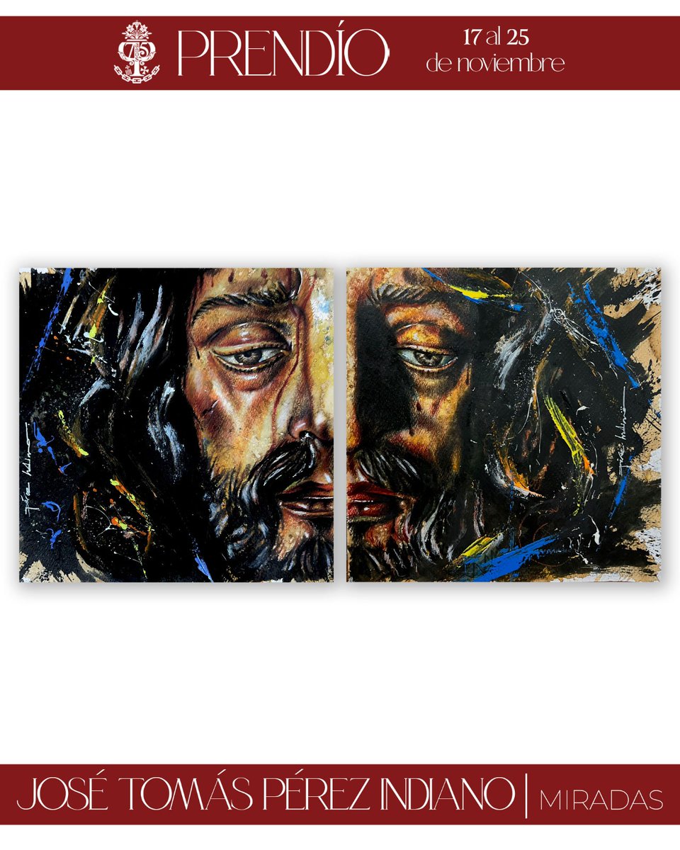 <a href="/elenamonteroart/">Elena Montero</a> 5. 𝙅𝒐𝙨𝒆́ 𝑻𝙤𝒎𝙖́𝒔 𝑷𝙚́𝒓𝙚𝒛 𝑰𝙣𝒅𝙞𝒂𝙣𝒐 (<a href="/perezindiano/">J.T Pérez Indiano</a>)
"Miradas"
Café, lápices policromos, acuarela y acrílico sobre papel
26,5 x 26,5 cm (cada obra)

#elPrendimiento75
#ArtePrendío
