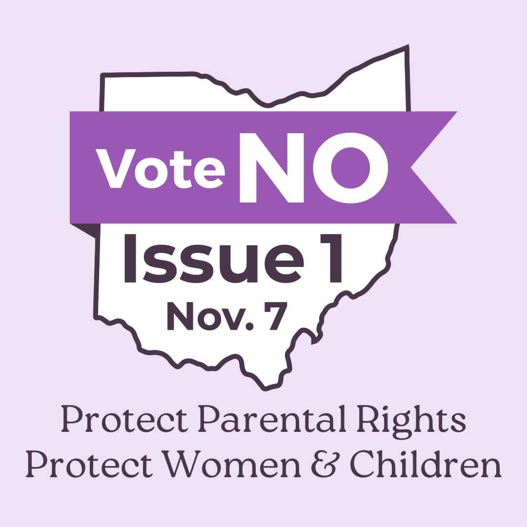 It's election day! Get out there and VOTE NO ON ISSUE 1! Remind your friends and family to vote! #VoteNoOn1 #vote #VoteNov7 #prolife #prolifegeneration