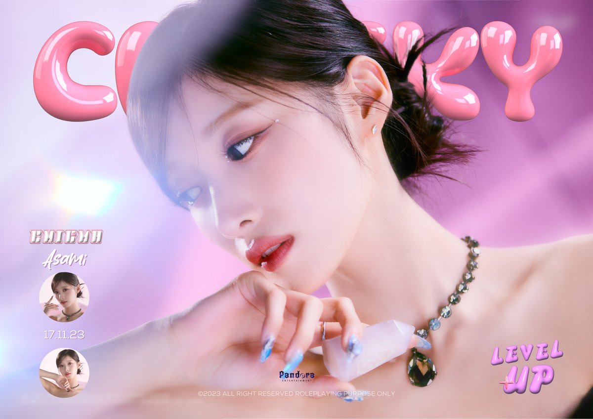 ️️ ️️
 ️️
 ️️ 
ΣNIGMA 1st MINI ALBUM
LEVEL +UP
#ASAMI 𝘾𝙤𝙣𝙘𝙚𝙥𝙩 𝙋𝙝𝙤𝙩𝙤
2023.11.17 @ 9 PM (KST)
 ️️
 ️️
 ️️