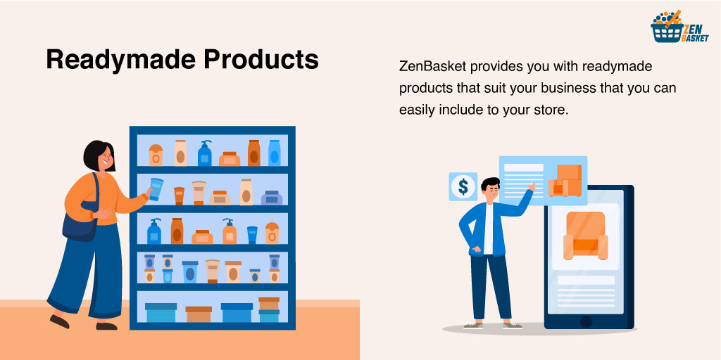 zenbasket's tweet photo. Save time and effortlessly stock your online store with ZenBasket's Readymade products, simplifying your online business and boosting customer engagement.
Visit us: https://t.co/nEtKKAhKwY
#zenbasket #readymadeproducts #premadeitems #shopready #convenience #efficiency https://t.co/mUXNBg5Ziv