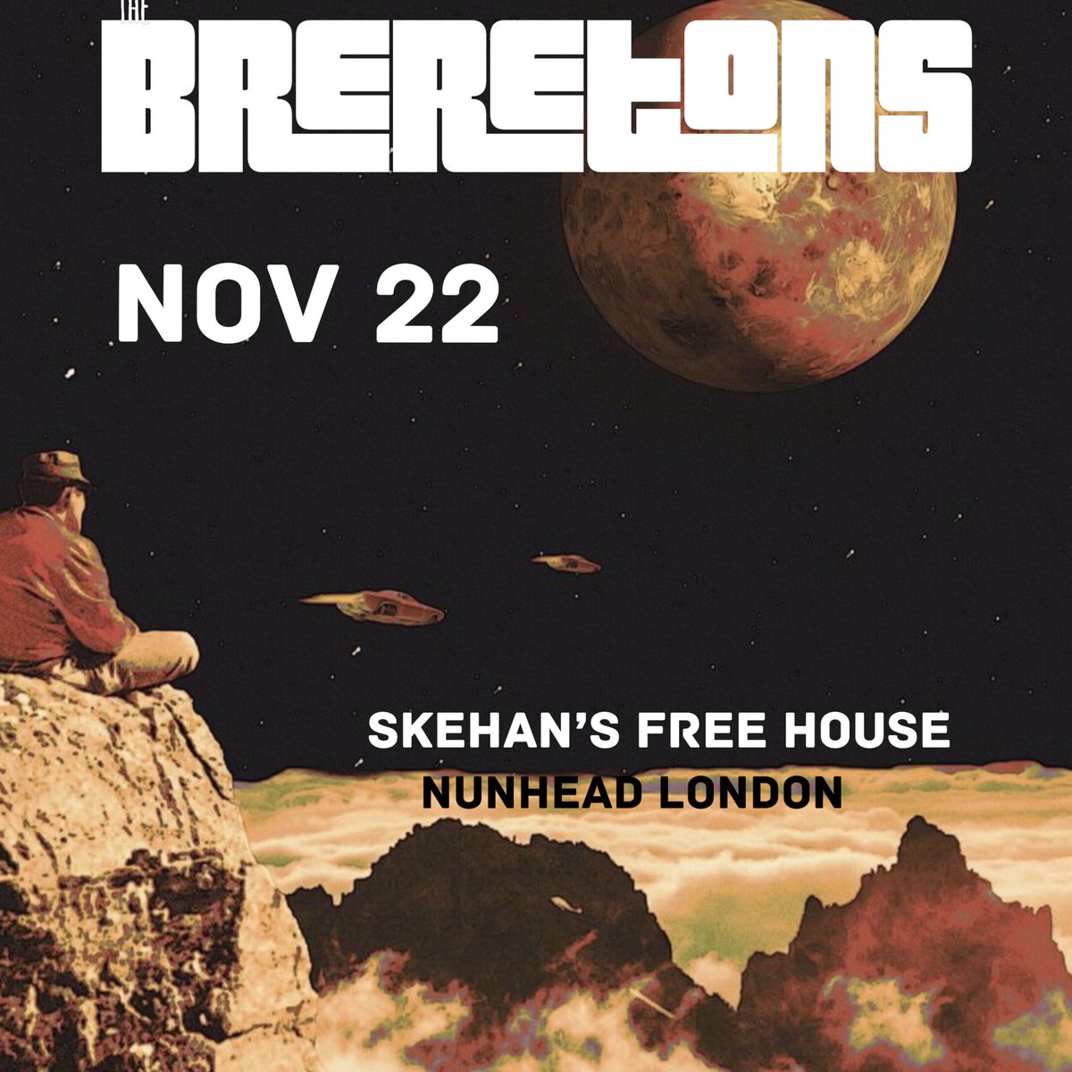So come ye all! Free show in lovely London Town. Last time we played here, be it a typo from <a href="/scottyrockstar/">Donkey Kong</a> or I just misread! (Probably the second one 😩) I thought the venue was skehans tree house, Also on the bill the stupidly talented and lovely @harrywhittymusic