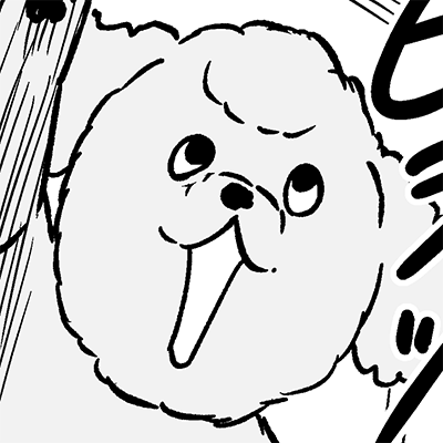 今日の絵日記更新しました!以下のリンクから先読みできます↓ 犬がはみ出してる系カフェに行った話2 