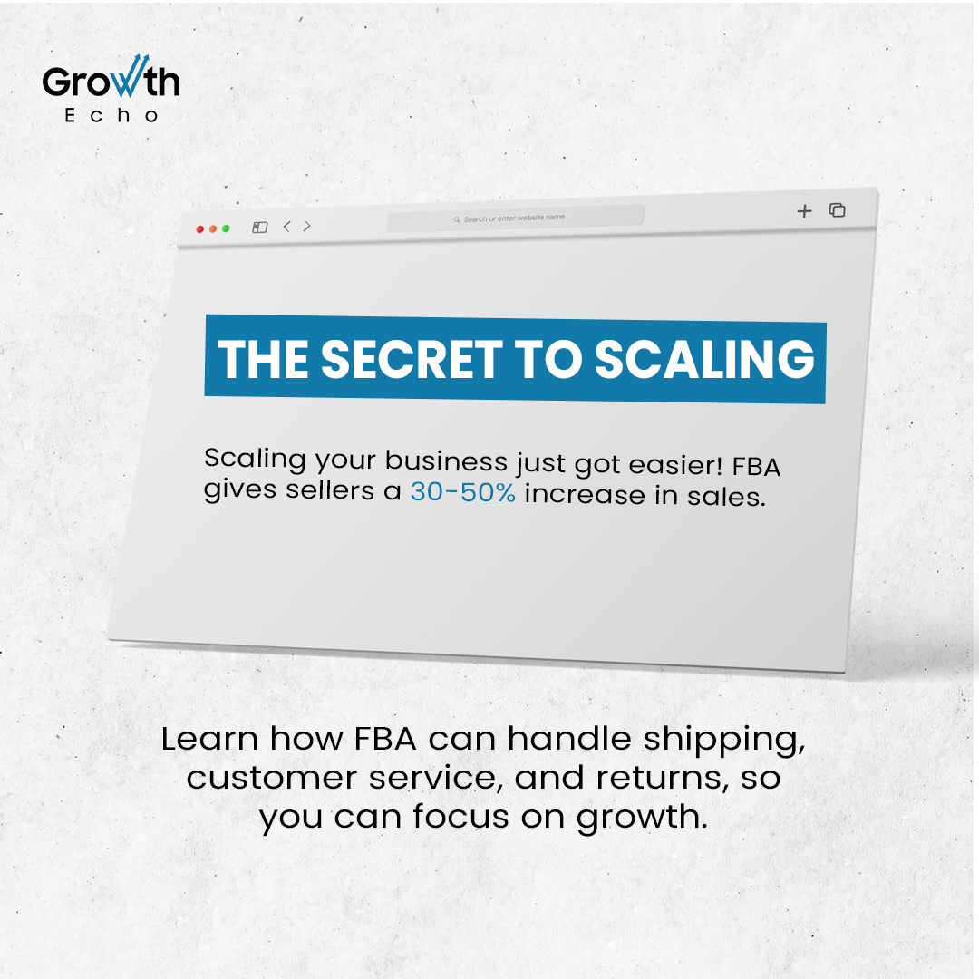Growthecho_pvt's tweet image. Fulfillment by Amazon (FBA): The Secret to Scaling 
Maximize your Sales potential with a 30-50% boost, while FBA takes care of shipping, customer service, and returns.

#Amazon #streamlinedlogistics #amazonfinds #amazonreviewer #amazonprime #amazonfba #amazonseller #sellonamazon