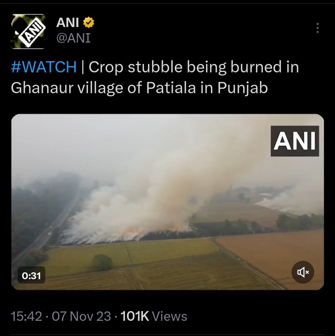 Stubble burning persists in Punjab, defying Supreme Court orders. Environmental concerns escalate as farmers continue the practice. #StubbleBurning #EnvironmentalChallenge #SupremeCourtOrder #PunjabFarming