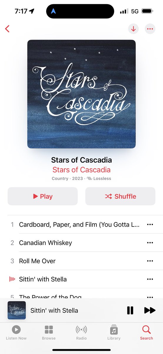 TheGrindstone3's tweet photo. Morning walk music @leegallaghersf @starsofcascadia https://t.co/ksNiuNnw6Y
