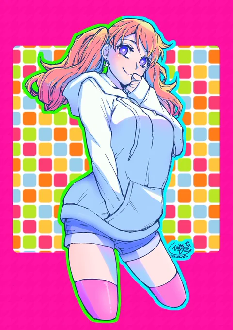 (・ิ∀・ิ)!!!!!!!  #今日はいい女の日だからTLを女子イラストで埋めよう