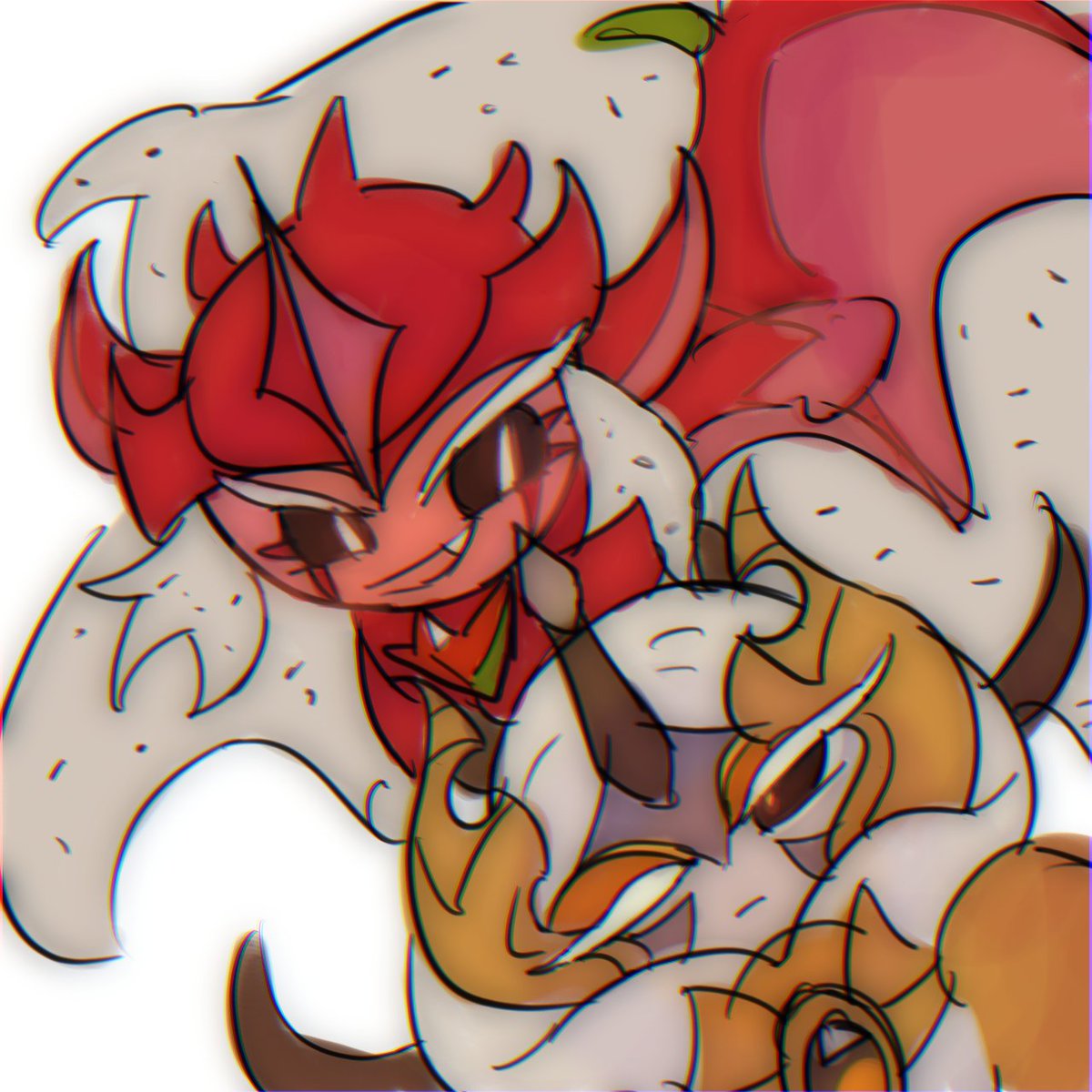 SEIMEI033's tweet photo. らくがきね　関係性最高ドラゴン龍クッキー https://t.co/FhDXLcGUao