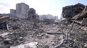 KMohamadieh's tweet photo. After a month of relentless conflict, the objective of the Zionist entity remains unfulfilled. The resistance stands strong, Gazans refuse to be displaced, and hostages remain captive. It's evident that a new approach is needed. #TimeForChange #WarNoMore #IsraelisaGenocidalState https://t.co/TAKWhNjIDe