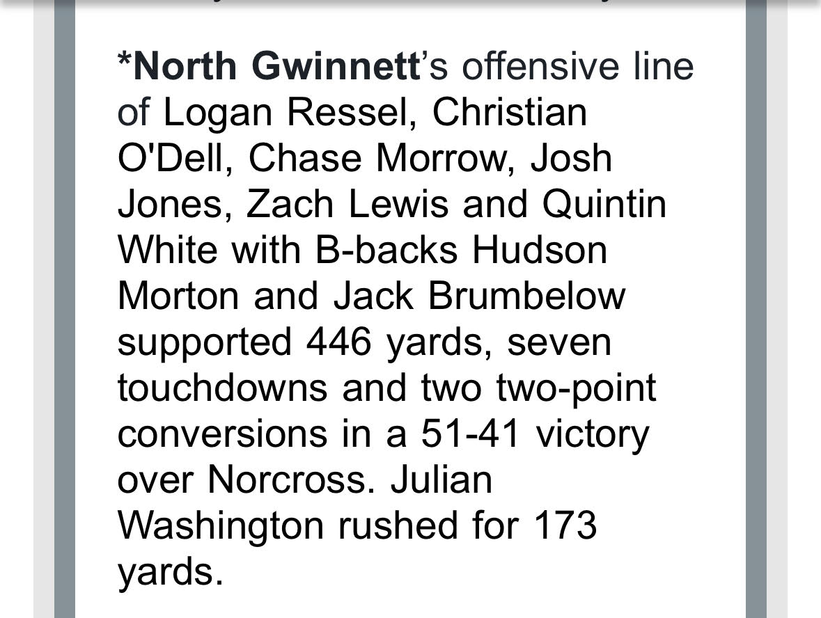 Proud of our guys last Friday, they never flinched and hung half a hundy!  <a href="/LoganRNG64OL/">Logan Ressel</a> <a href="/chasemorrow56/">Chase Morrow</a> <a href="/Christianodell_/">Christian O'Dell</a> <a href="/Zach_Lewis107/">Zachary Lewis</a> <a href="/brumbelow_jack/">Jack Brumbelow</a> <a href="/hudsonmorton6/">Hudson Morton</a>