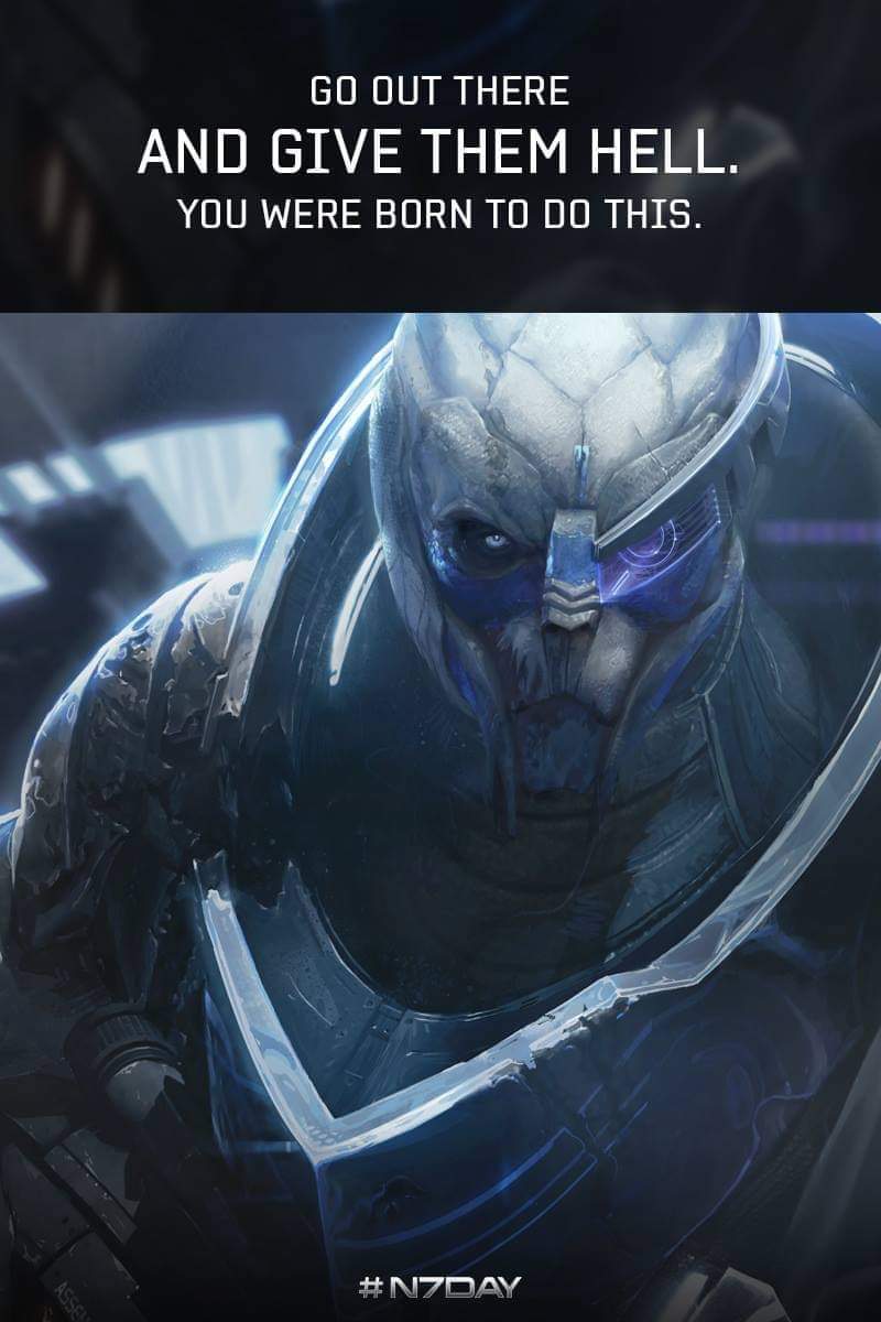 therandom_heroe's tweet image. Give em hell Shepard. Happy #n7day
